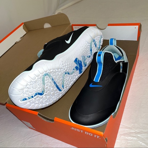 Nike Zoom Pulse slip-on shoe black with aqua trim 9 - Picture 3 of 8